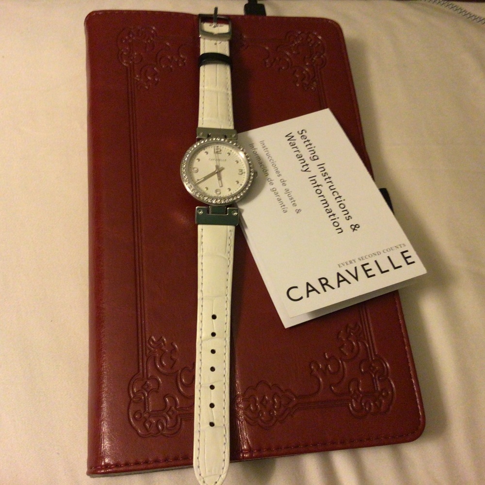 NWOT Caravelle (Bulova) women’s watch.